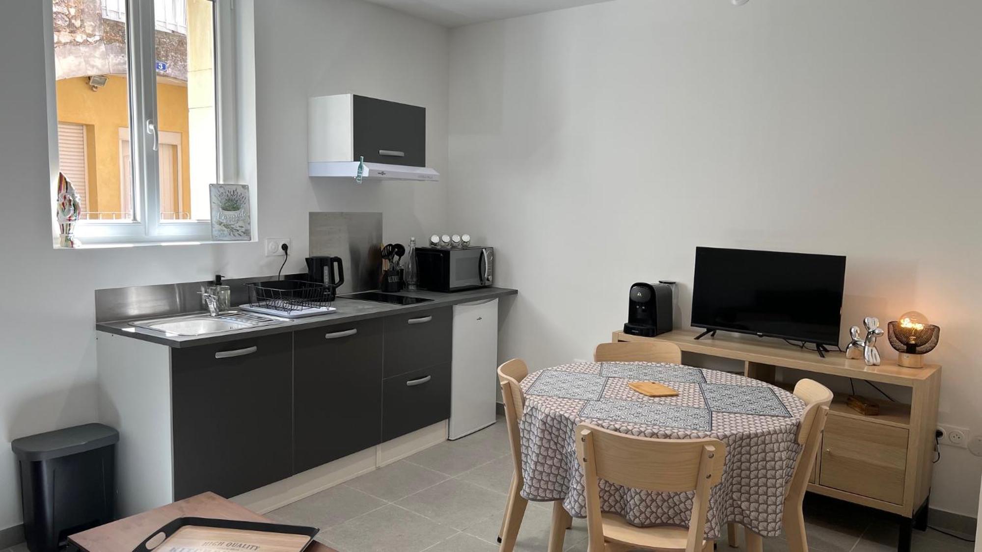Fenix Appartement T2 40 M2 Cosy Rdc Plein Centre Ville Пьерлат Экстерьер фото